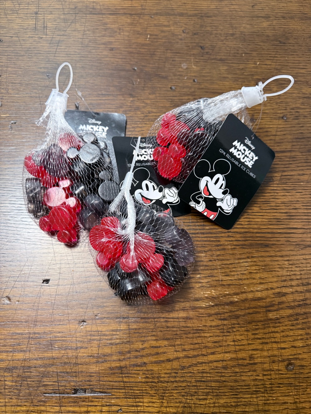 Disney Mickey Mouse Reusable Ice Cubes |‎ BRAND NEW | 3 Sets